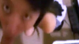 Chinese Amateur Couple: Blow and Hand Job