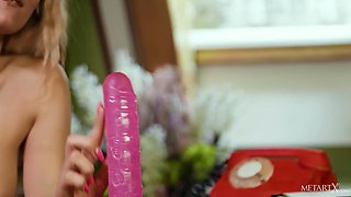 Lucia's Erotic Position Ignites a Fiery Solo Passion Play