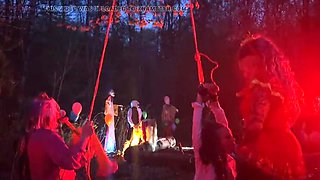 Freaky Clown Party with EdgesOfReality - Big Tits Outdoor Fetish Group Sex