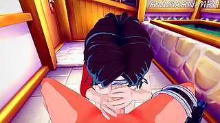 Hentai busty girl hot cartoon porn