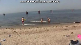 Fucked at the beach