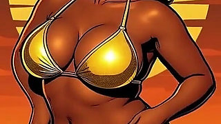 Bold Black Woman Animated to Tease