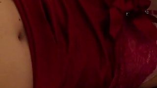 1637 - Amateur French Couple, Clothed Sex, Satin Lingerie