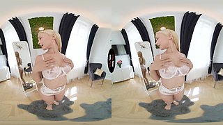 Natasha Teen VR Porn: No Panties Day - VirtualTaboo