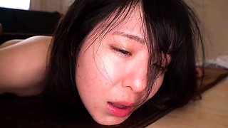 Asian teen gets all the fucking her hairy pussy can handle