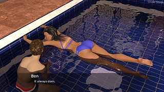 Project Hot Wife - Flirting with the swim trainer (8)