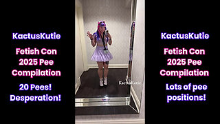 Fetishcon 2025 Pee Compilation