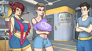 3d mom, young mother 4, old woman 3d