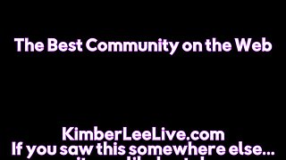 Kimber Lee Gets Wet & Fucks Dildo in Shower!