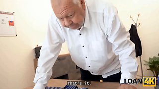 Loan4k. amateur cruel office sex with fantastic mina k and a loan chief