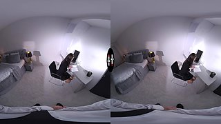 Vanessa Alessia VR Porn: Harder, Stepdaddy! - DarkRoomVR