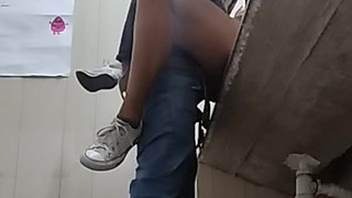 I visit the teacher and take her to the bathroom