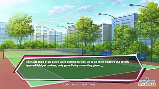 Ep4: Fucking Rachel in the Shower Room - Academy Love Saga: Tennis Angels Ex