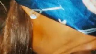 The sperm was squirted into the wifes deep throat