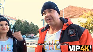Vip4k. after porno with woman her bf obtains good sum of money
