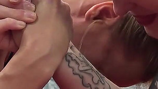 Two Curvy MILF's Armwrestling at the Gym