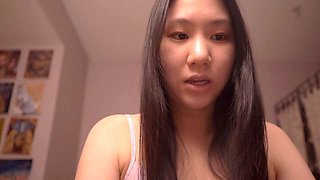 Adorable Chinese nymph Alize Zaide creates soothing ASMR vibes