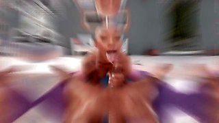 Bangbros - explicit kait flashes her Small Tits in the fuck bus, then sucks tony's Big Dick