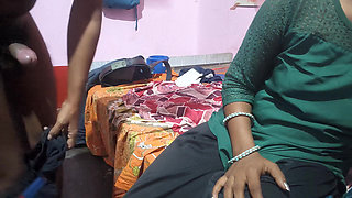 best Threesome Sex 2025 :- Rahul fucked his girlfraind and wife on the same bed, threesome sex enjoyed together