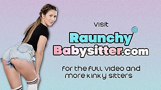 Petite latina babysitter gets sidefucked