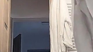 Latina with Big Ass, Hairy Pussy, Big Tits, Big Ass. Horny MILF Strips and Masturbates with Moans.