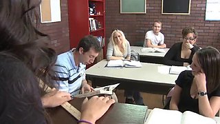 Amia Miley - Mean Teacher: Blowjob, Hardcore  Fetish Porn