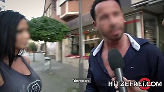 Hitzefrei chesty german milf Jacky Lawless Ass Fucked outdoors
