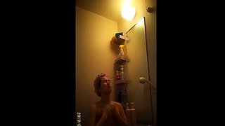 Small titted brunette amateur anal nailed at home