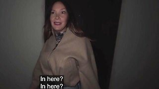 Doll with perfect round ass Paola Guerra likes jumping on a big dick