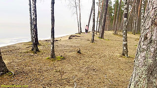 Busty Flexi Girl Gets Fucked in Outdoors