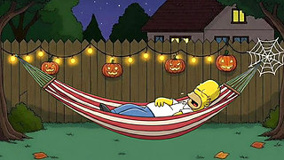 Best Halloween Special 2025. Simpson Parody Cartoon