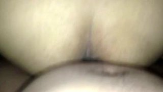 Smooth bald pussy of my Filipina babe in doggyfuck action