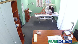 FakeHospital Hot black haired mom cheats on hubby