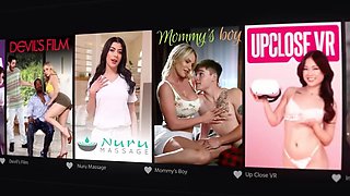 ADULT TIME - Uptight College Student Leana Lovings Seduced For Taboo Fuck With Sexy StepCousin!