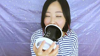 Korean hottie ear licking name in description
