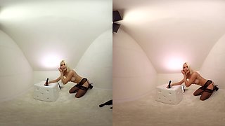 213 - Lena Love - Blonde In Lingerie Toying Pussy