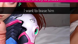 Unsatisfied Wife Giving Blowjob to Her Husband's Friend First Time - 3D Hentai Animated Porn - Mila Ai