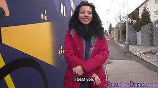 21yo pickedup babe doggystyled in POV