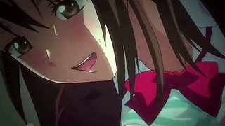 Uncensored Hentai Dick Riding and Romantic Sex