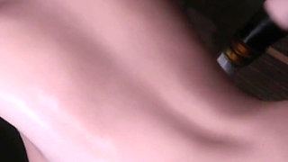 3D Hot Asian Babe Wearing Sexy Dress Have Her First Time Gangbang Sex