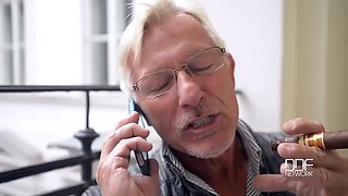 Sealing The Deal: Hot Babes Fuckholes Stuffed By Two Studs