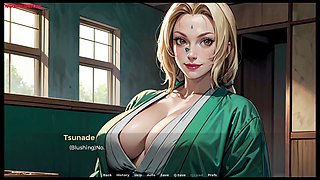 Hinata the naughty wife gets filled by a huge cock while her husband is away