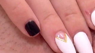 Cute Babe Masturbate Pussy Dildo & Cum