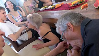 Group fucking with mature women - Rita Black & Bella Angel