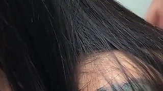 Latina with a Huge Ass Is Spied on in the Bathroom While Bathing - Porn in Spanish