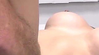 What if We Have a Little Fun? Busty Nerd Milks Her Older Doctor’s Fat Cock to Keep Him Quiet ~ Free Full Scene