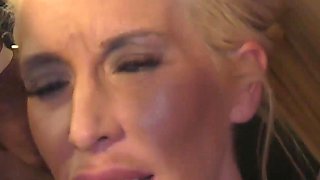 Super Busty MILF's Pleasing Cocks in the Dick Circle