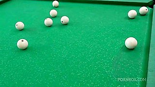 Miu Miu - Teen 18+ Ass Fucked On The Billiard Table