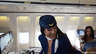 This Flight Attendant Fucks: Part 2 Angela White Brazzers