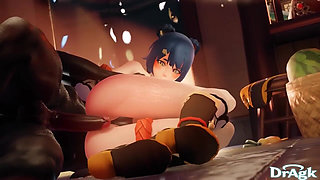 Xiangling Animation Compilation Genshin Impact Hilichurl Hentai Porn